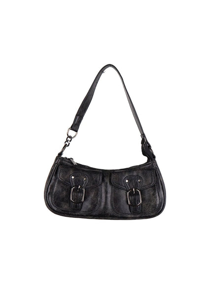 pocket-detail-mini-bag-id402 / Black