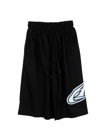 Men's Graphic Logo Athletic Shorts IG508