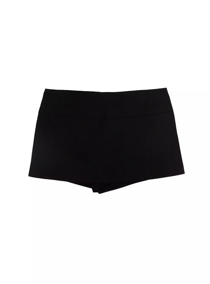 minimalist-low-waist-mini-skirt-im503 / Black