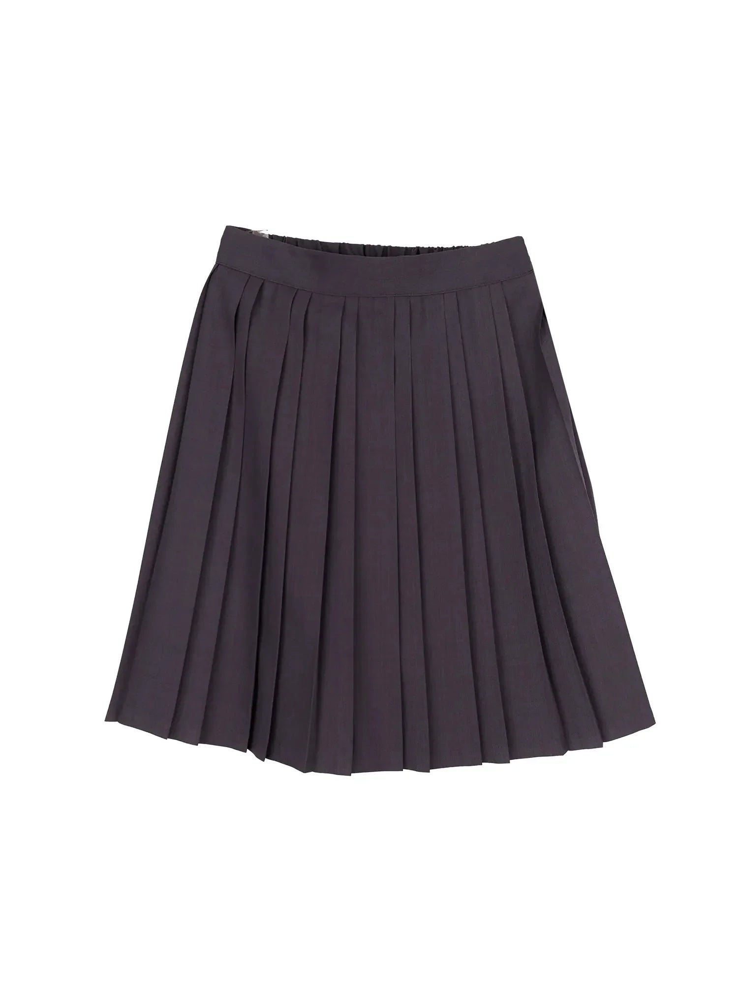 pleated-midi-skirt-iy504 / Dark gray