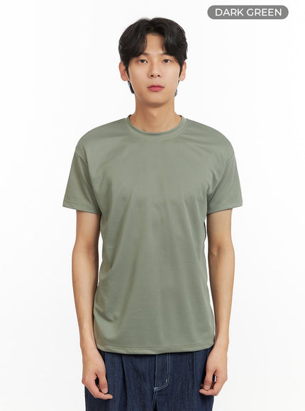 mens-mesh-t-shirt-iy431 / Dark green
