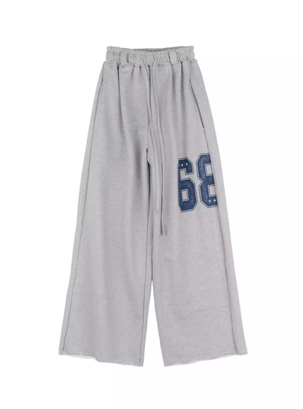 Men's Number Graphic Sweatpants IO516