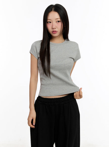 cotton-baby-tee-iu509 / Gray