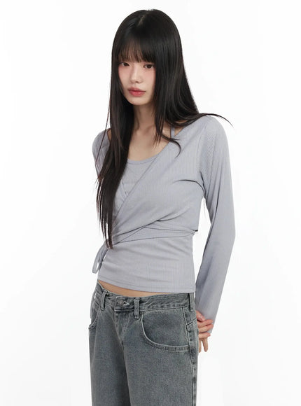 Tank and Wrap Cardigan Set IM530