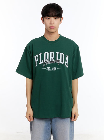 men-s-florida-graphic-t-shirt-iy530 / Green