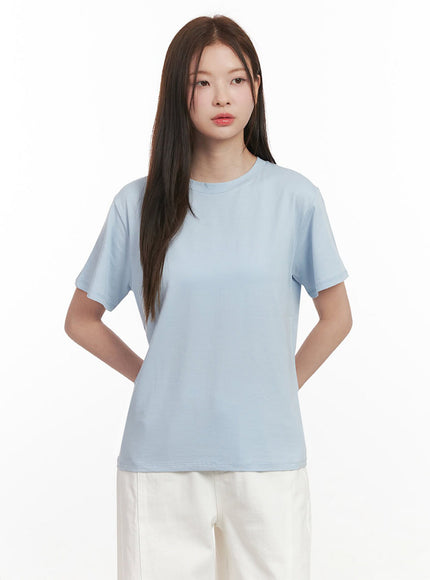essential-comfort-cotton-t-shirt-ij530 / Light blue
