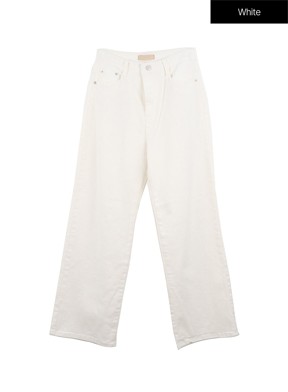 cotton-wide-leg-pants-io320 / White