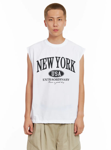 mens-cooling-sleeveless-top-il521 / White