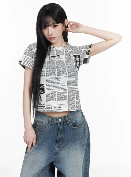 retro-graphic-short-sleeve-tee-iy511 / White