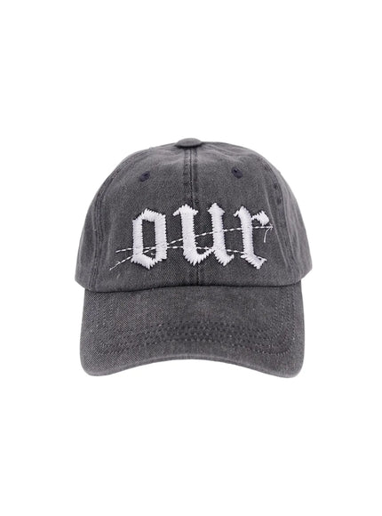 Embroidered Graphic Baseball Cap IA507