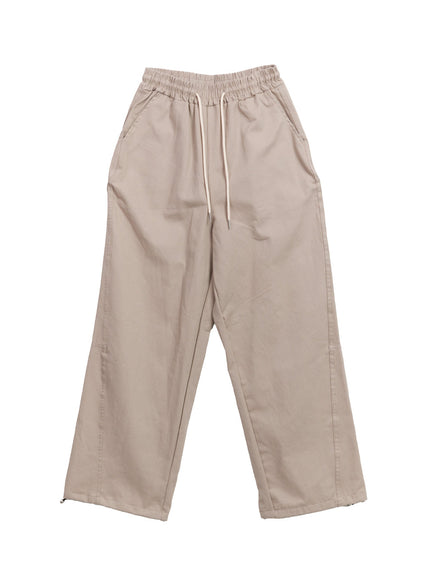 mens-classic-wide-fit-slacks-pants-if528 / Beige