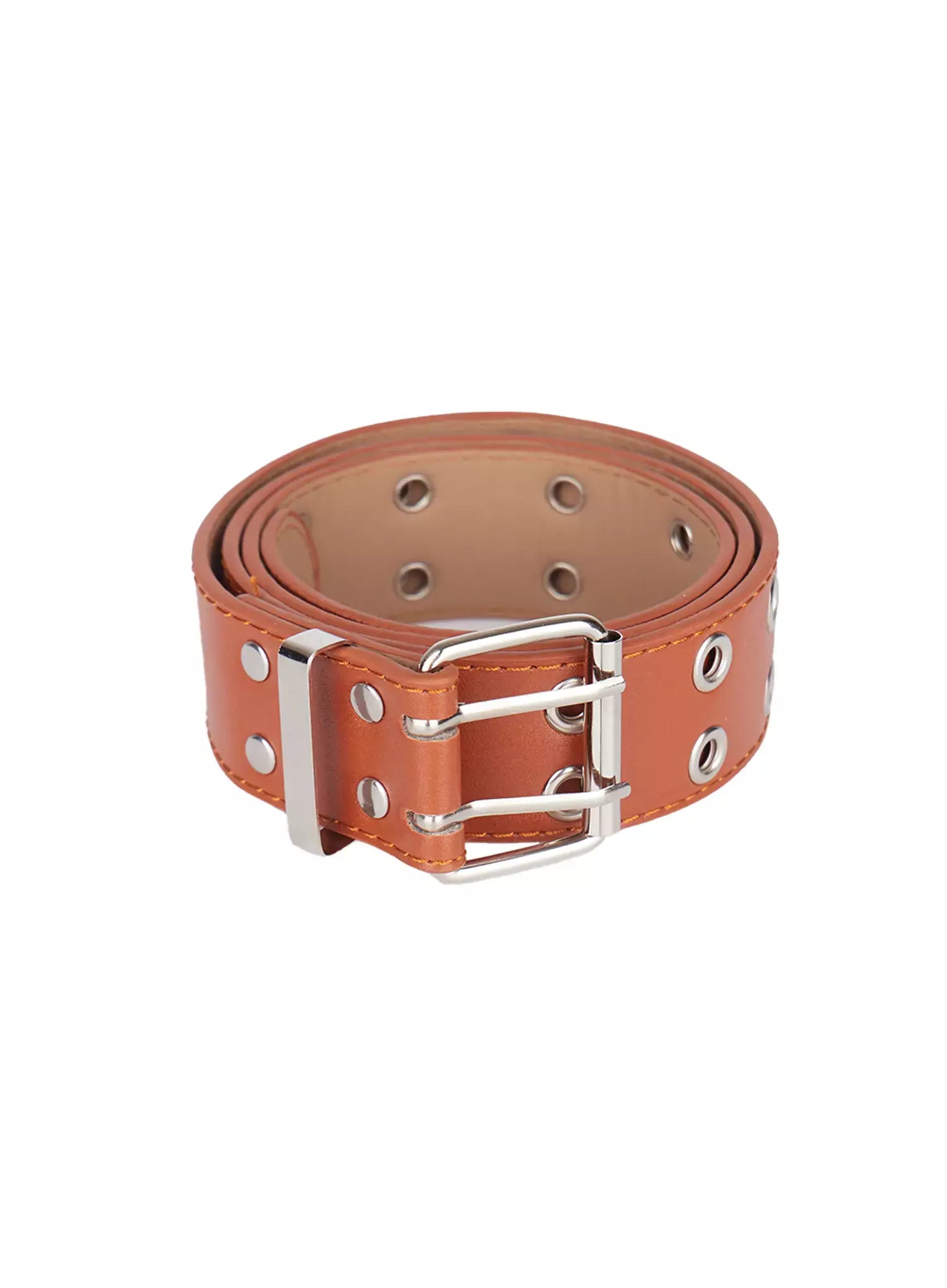 double-eyelet-belt-iu524 / Beige