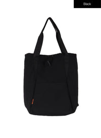 contrasting-nylon-backpack-if413 / Black