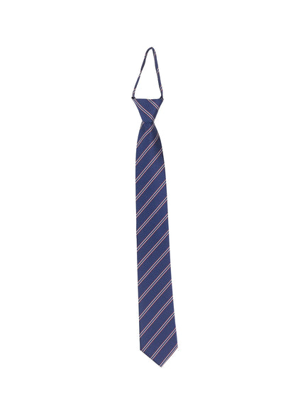 mens-striped-pre-tied-tie-is510 / Blue