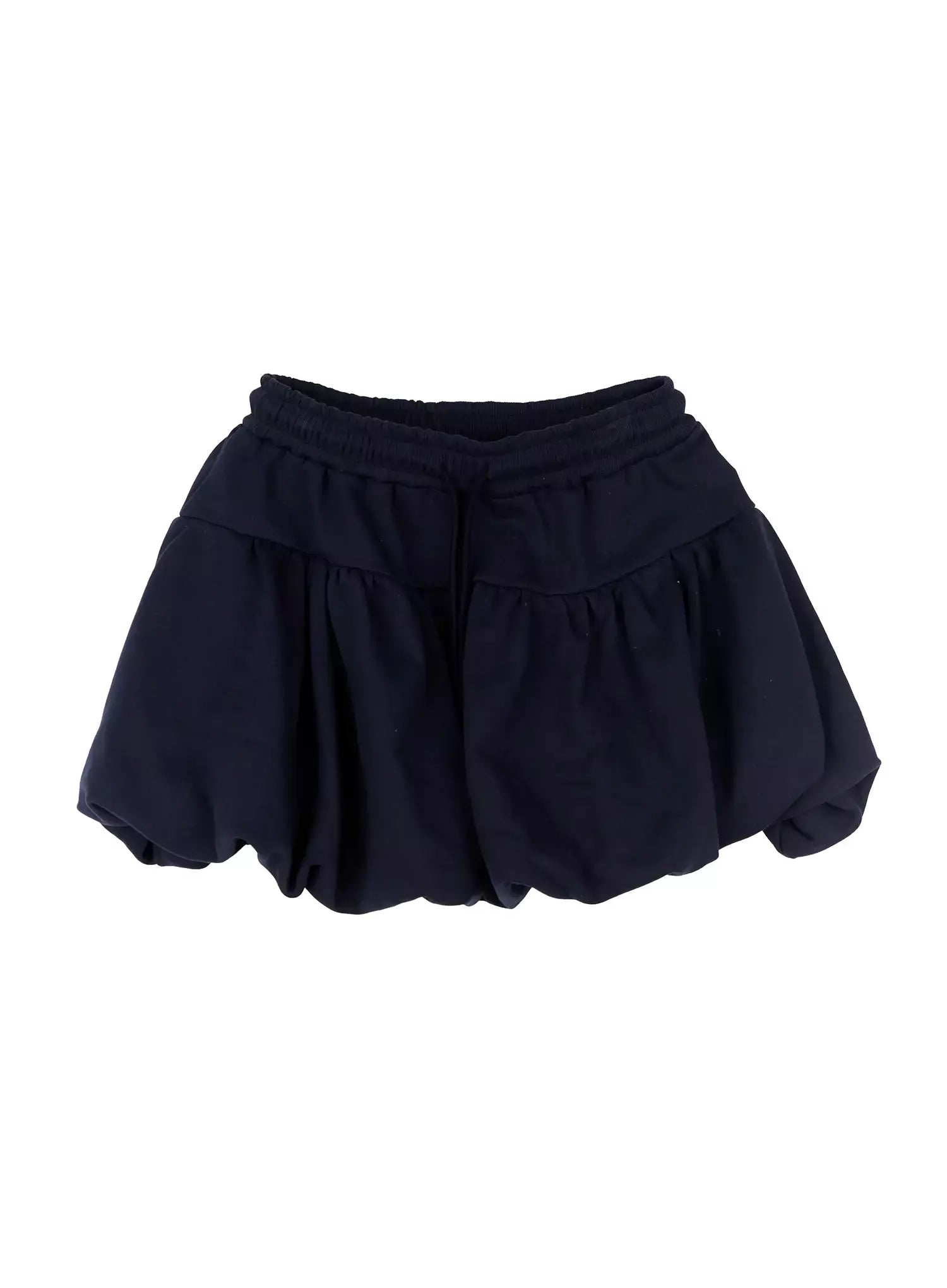 Balloon-Fit Flared Mini Skirt IN525