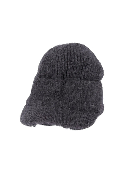Ribbed Knit Cap IN528