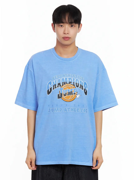 Men's Sporty Graphic T-Shirt IL516