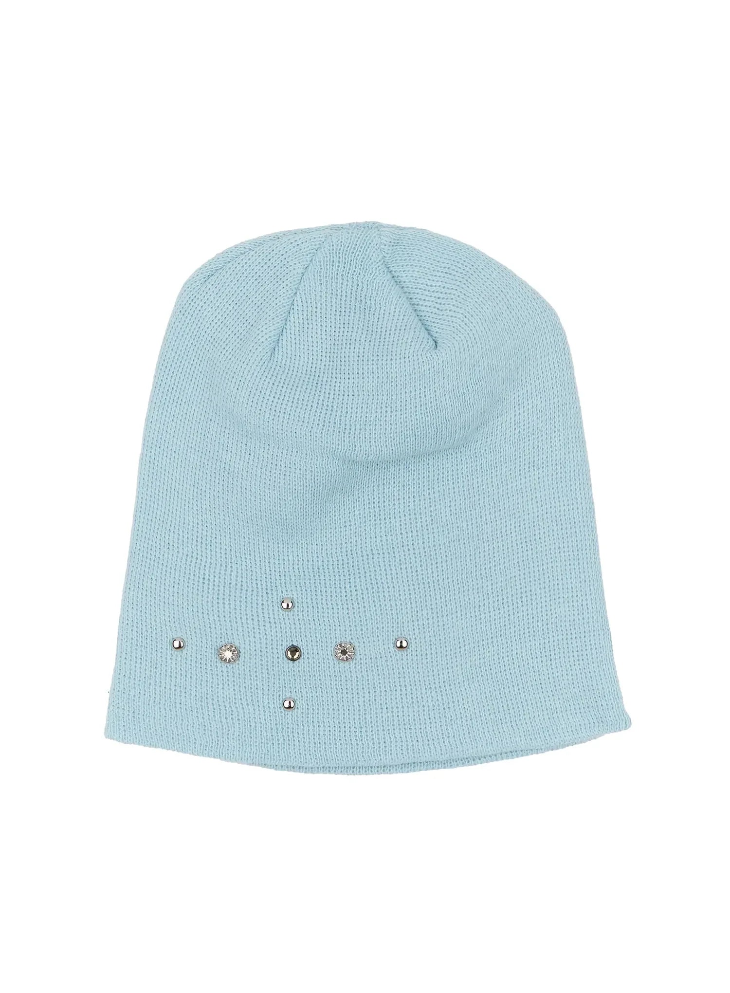 Studded Knit Beanie IM530