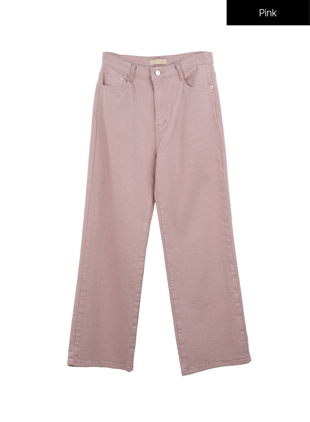 cotton-wide-leg-pants-io320 / Pink
