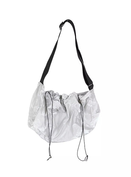 slouchy-gloss-crossbody-bag-ic503 / Silver