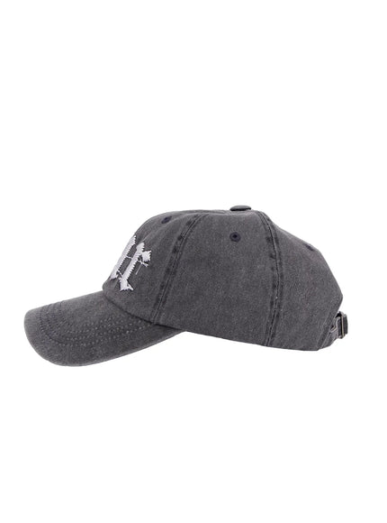 Embroidered Graphic Baseball Cap IA507