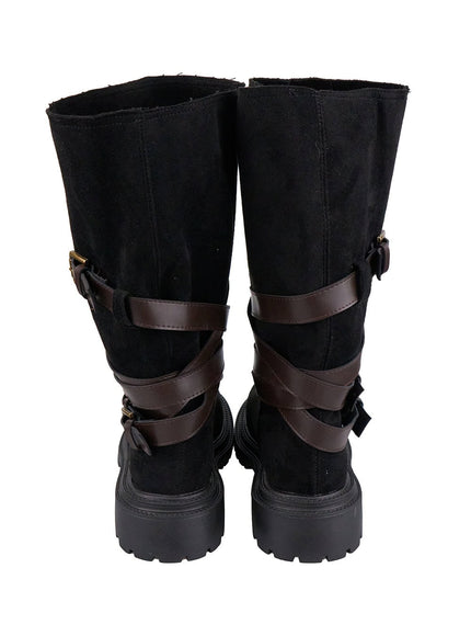 buckle-chic-faux-leather-long-boots-io430