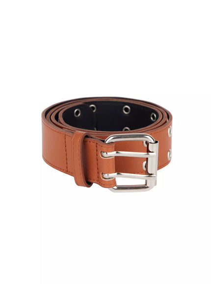 studded-buckle-belt-ij528 / Beige