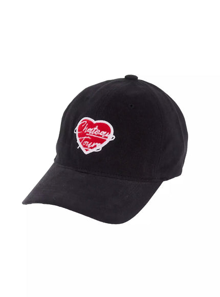 Chich Heart Embroidered Cap IN507
