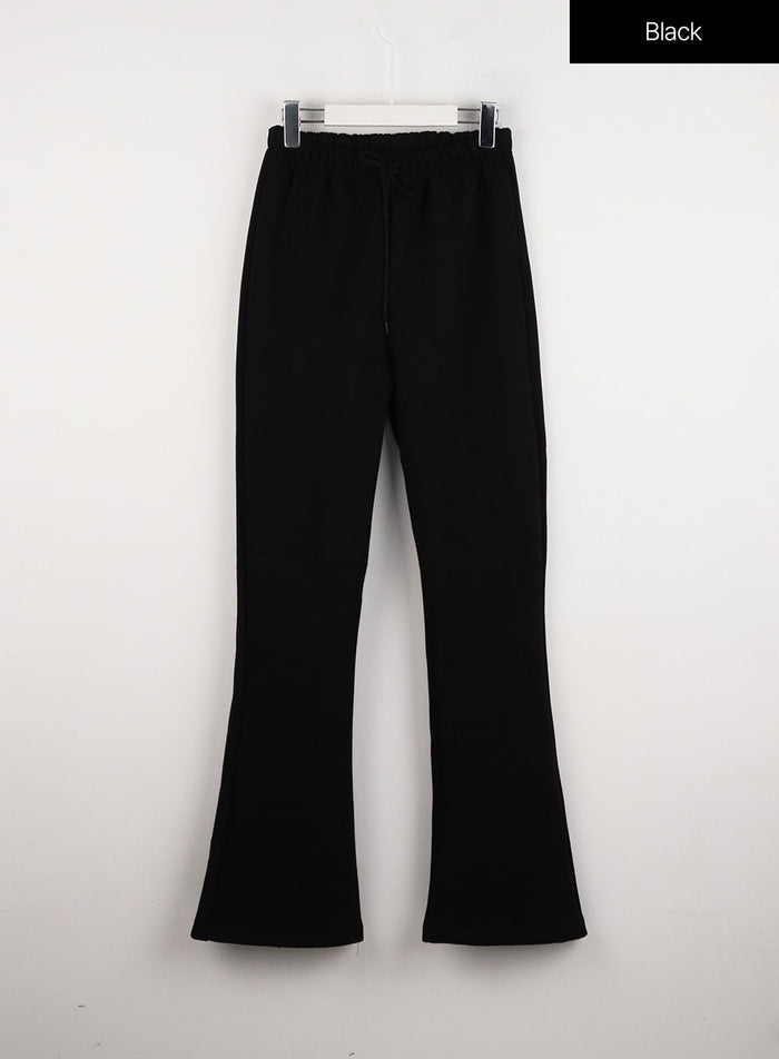wide-leg-sweatpants-basic-id305 / Black