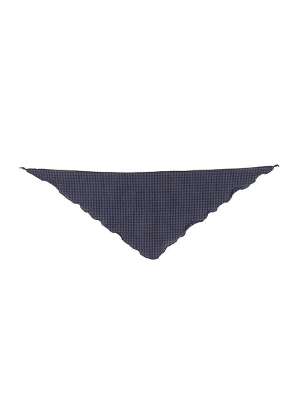 Men's Classic Gingham Scarf IG511