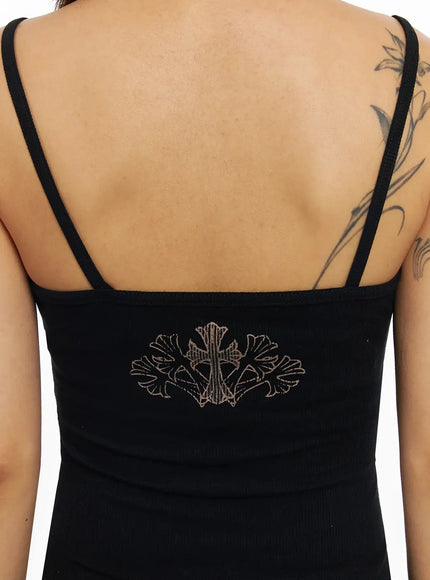 cross-graphic-lace-trim-cami-tank-iy504