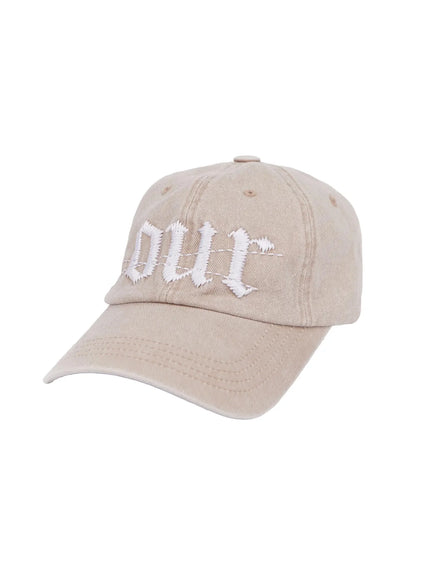 Embroidered Graphic Baseball Cap IA507