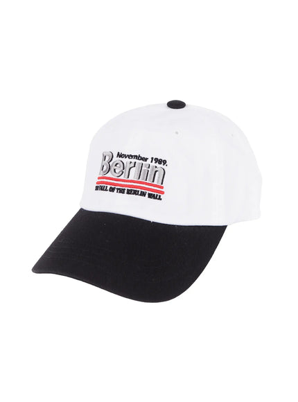 mens-berlin-embroidered-cap-is510 / Black