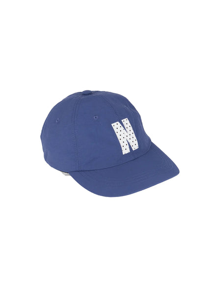 a-graphic-patch-hat-iu509 / Blue