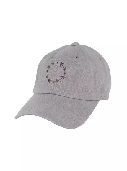 star-ring-pigment-dyed-cap-im506 / Gray