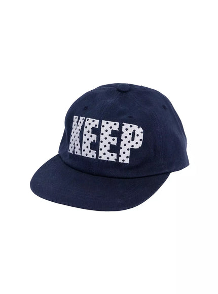 trendy-lettered-camp-cap-in514 / Dark blue