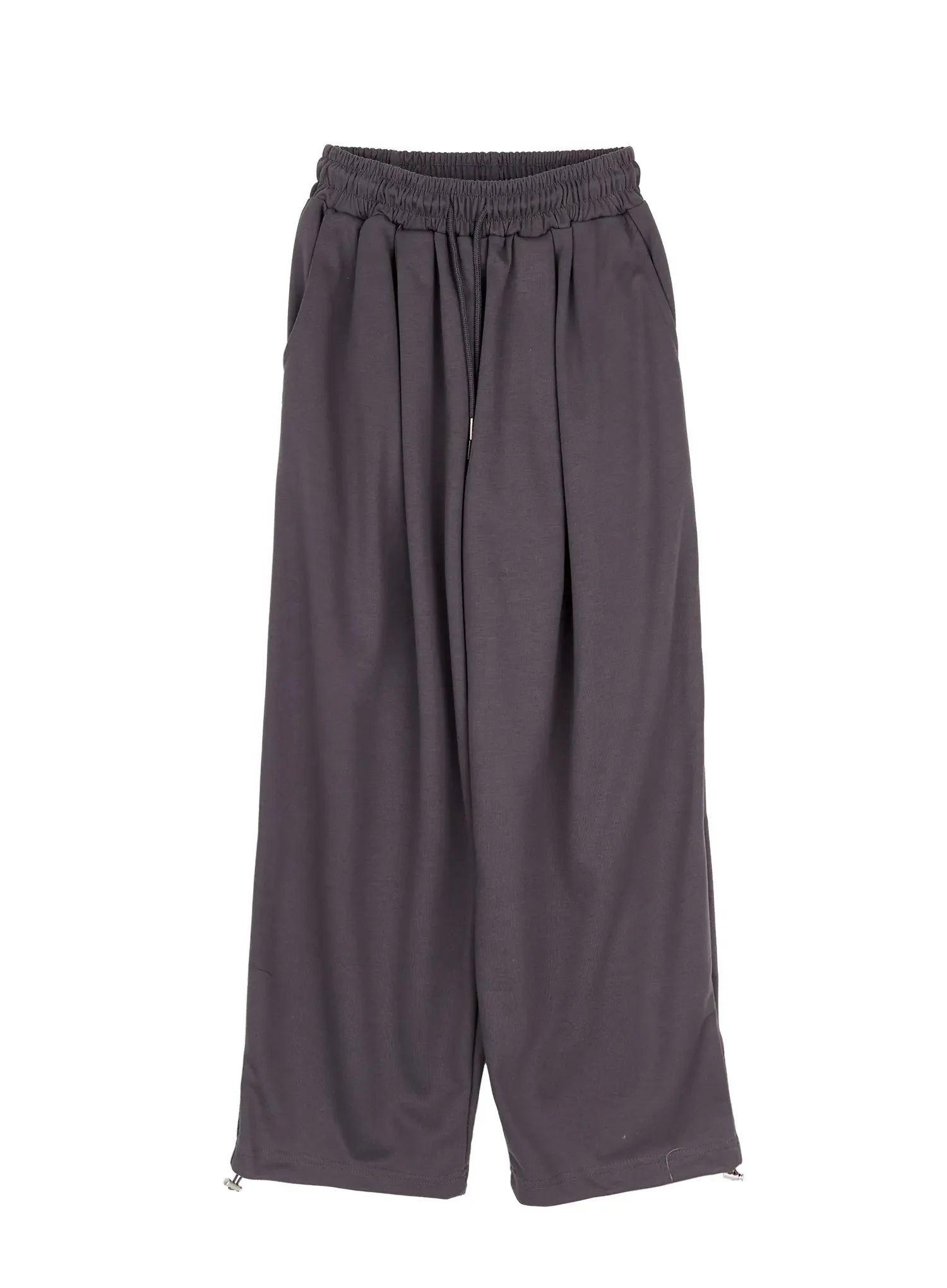 plaid-spiral-detail-sweatpants-ia523 / Dark gray