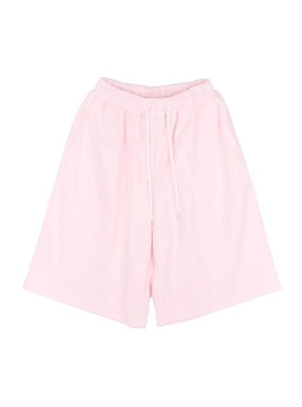 mens-soft-bermuda-sweatshorts-il514 / Light pink