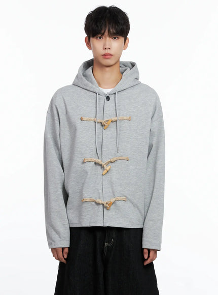Men's Toggle Hoodie Jacket IS519