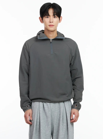 mens-hooded-quarter-zip-anorak-im518