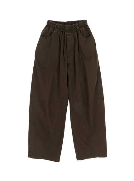 Men's Wide-Fit Cotton Pants IM511