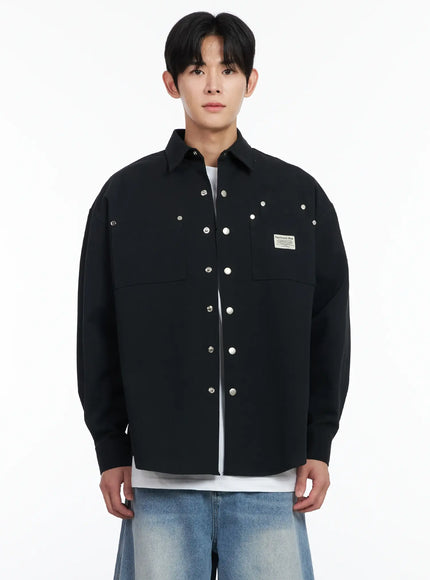 Men’s Button-Up Bio Cotton Shirt IM518