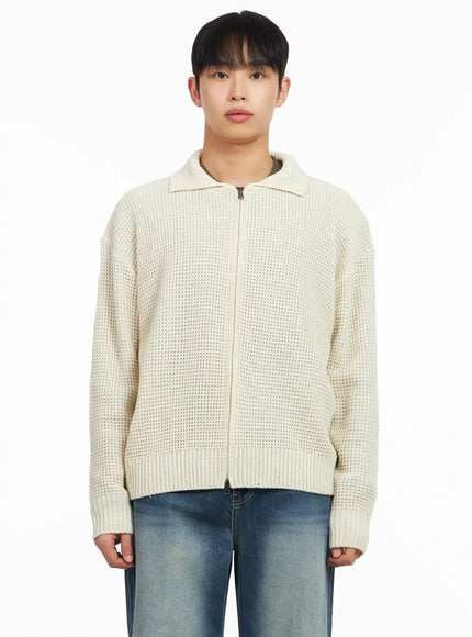 mens-waffle-knit-zip-up-cardigan-im511