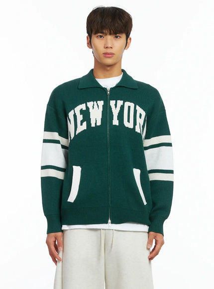 mens-new-york-collar-zip-up-cardigan-ij514