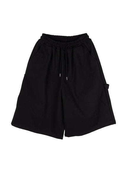 mens-relaxed-fit-bermuda-shorts-black-iy522