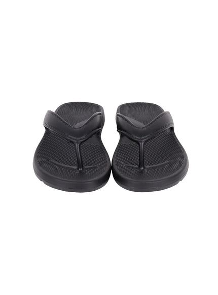 classic-beach-slippers-iy519 / Black