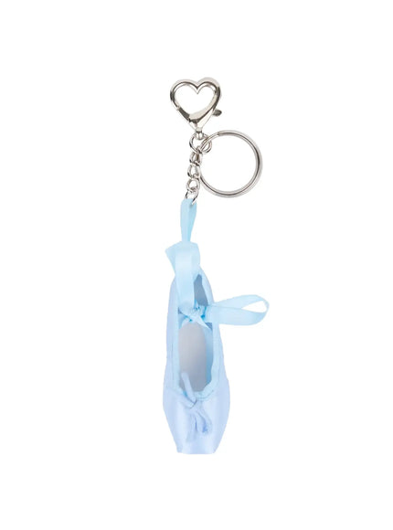 mini-ballet-shoe-keychain-is516 / Light blue