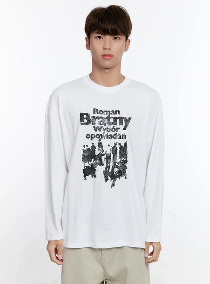 Men's Graphic Long Sleeve Tee IS530