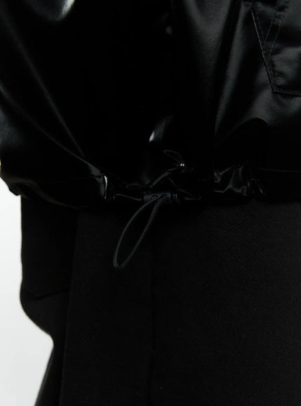 mens-high-end-glossy-double-zipper-zip-up-hoodie-if511