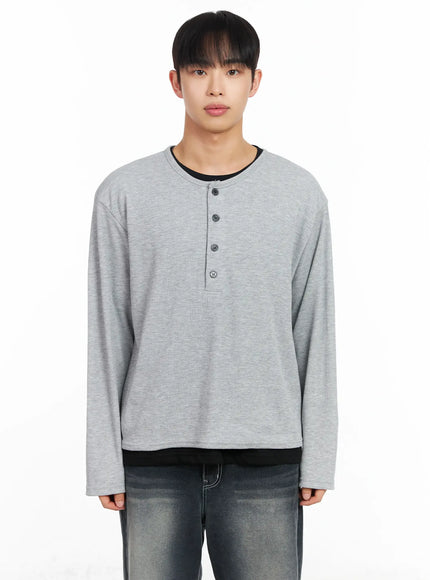mens-layered-waffle-henley-long-sleeve-tee-im511